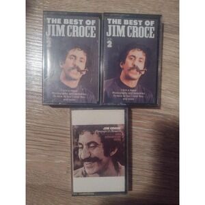 Lot of 3 Jim Croce music cassette tapes